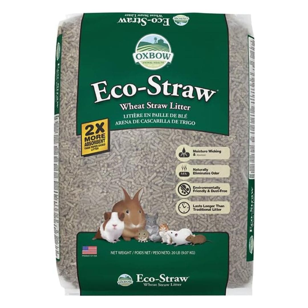 Oxbow Eco Straw Pelleted Wheat Straw Litter for Small Animals Oxbow Eco Straw Pelleted Wheat Straw Litter for Small Animals