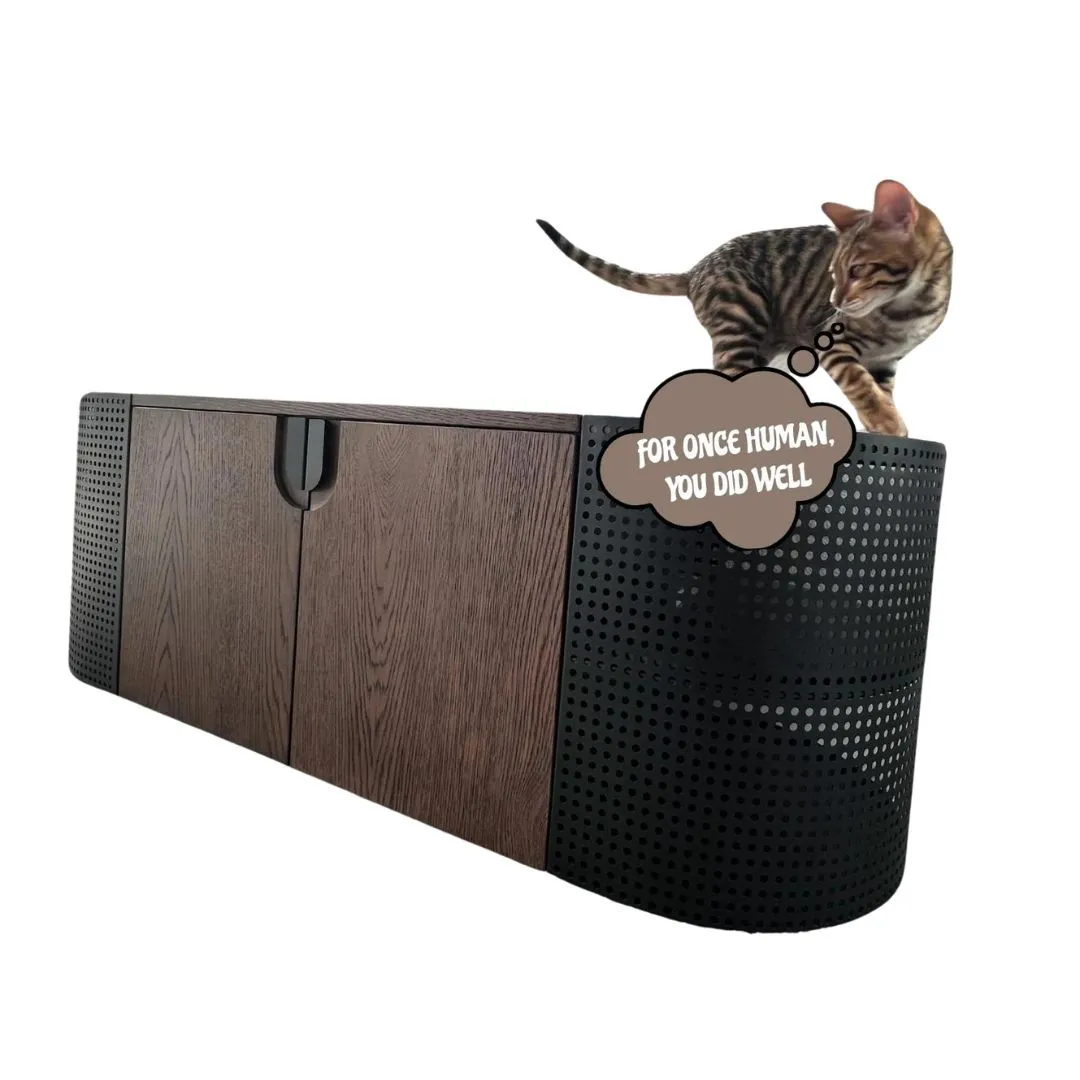 Shichic Poop Lounge - Large Litter Box Enclosure Shichic Poop Lounge - Large Litter Box Enclosure
