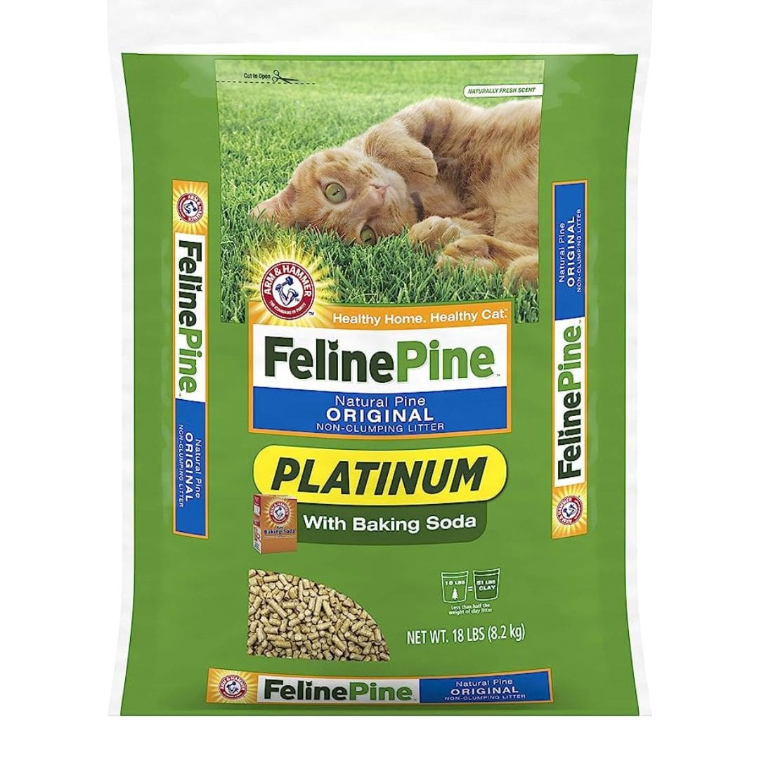 Feline Pine Platinum Non-Clumping Cat Litter