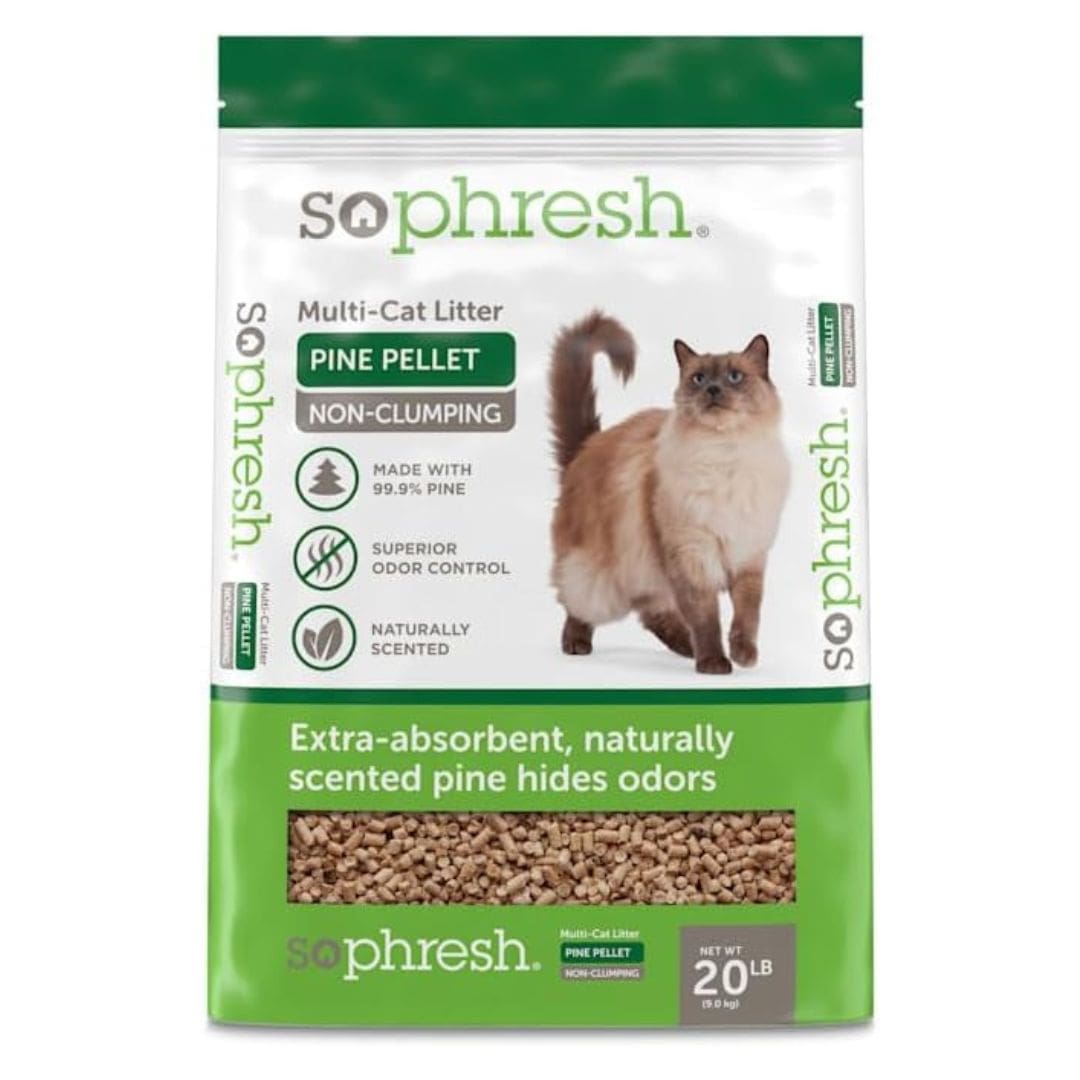 So Phresh Pine Pellet Non-Clumping Cat Litter