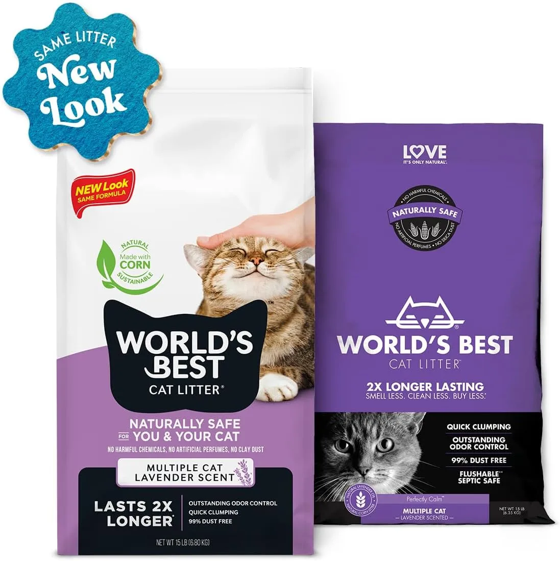 World's Best Cat Litter Lavender