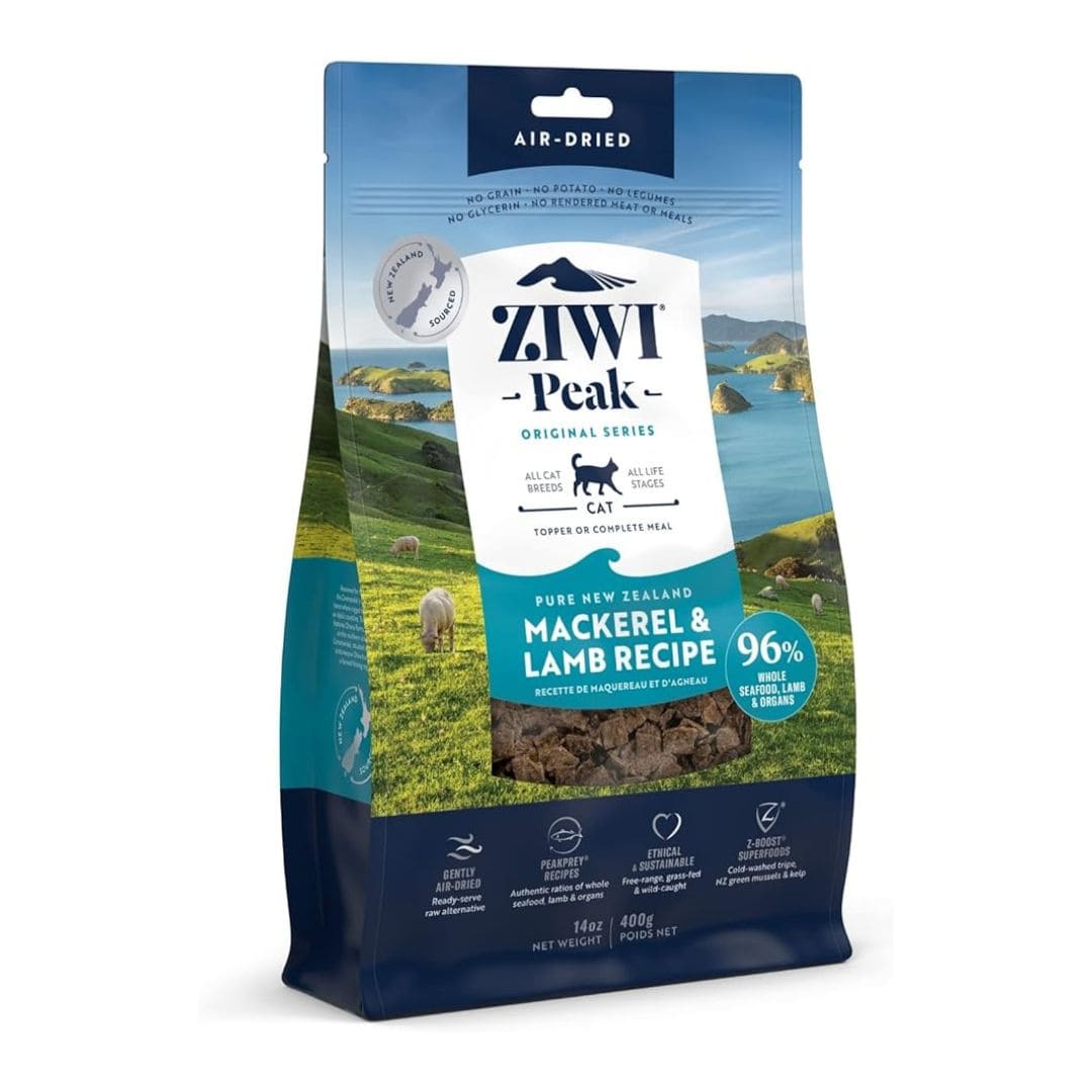 ZIWI Peak Air-Dried Cat Food Mackerel & Lamb Recipe