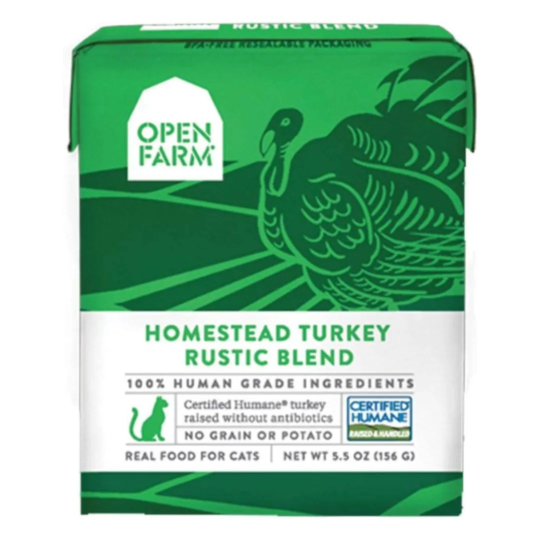 Open Farm Homestead Turkey Blend Wet Cat Food