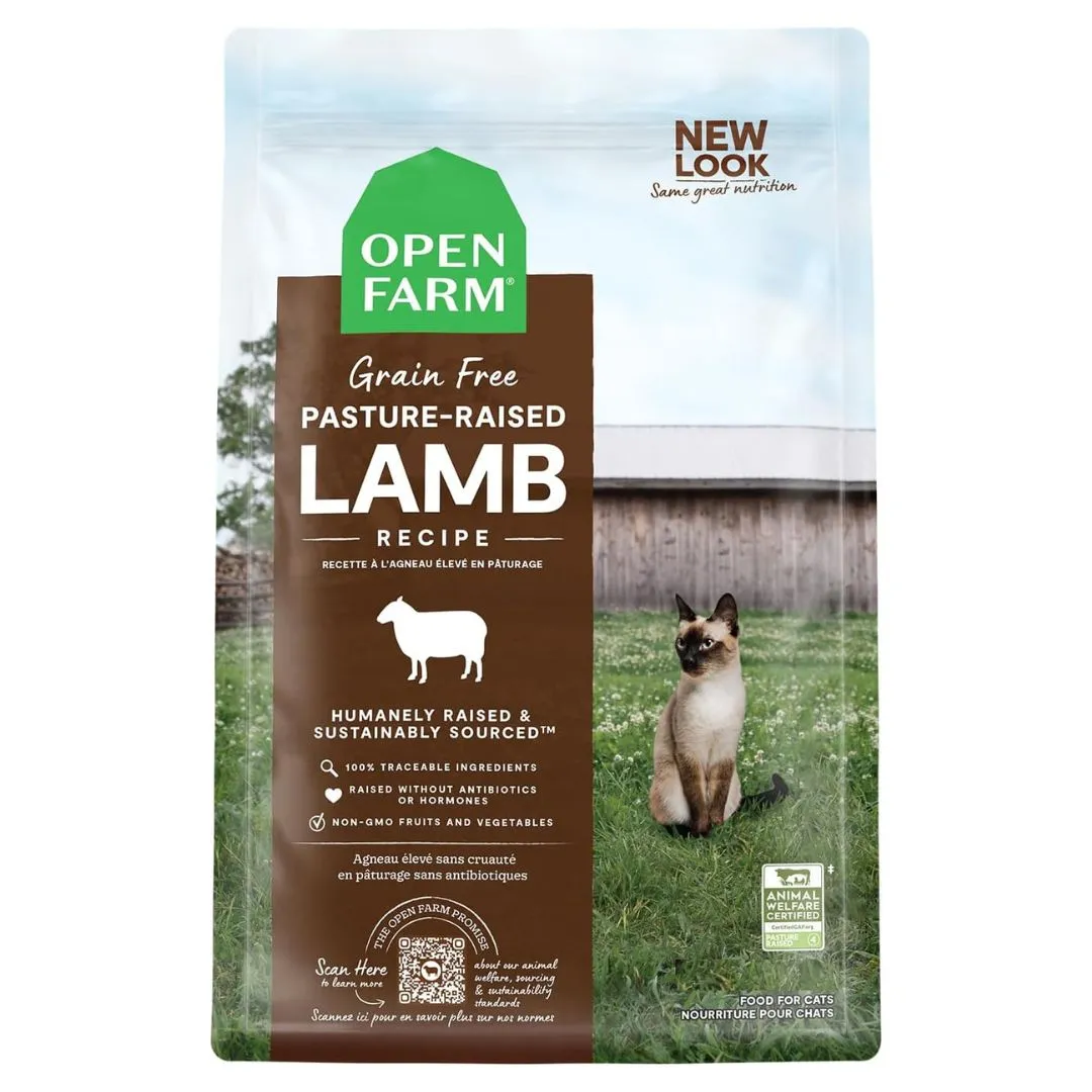 Open Farm Pasture-Raised Lamb Grain-Free Dry Cat Food