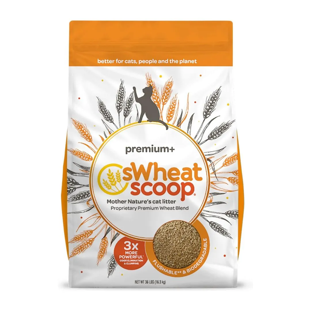 sWheat Scoop Premium+ 36 Pound Bag