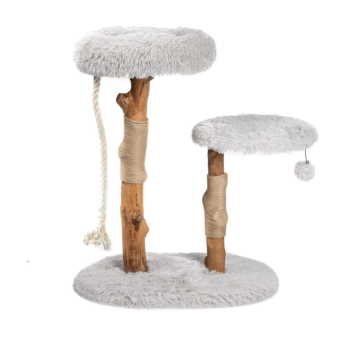 MAU Wood Cat Condo – Bullet Gray